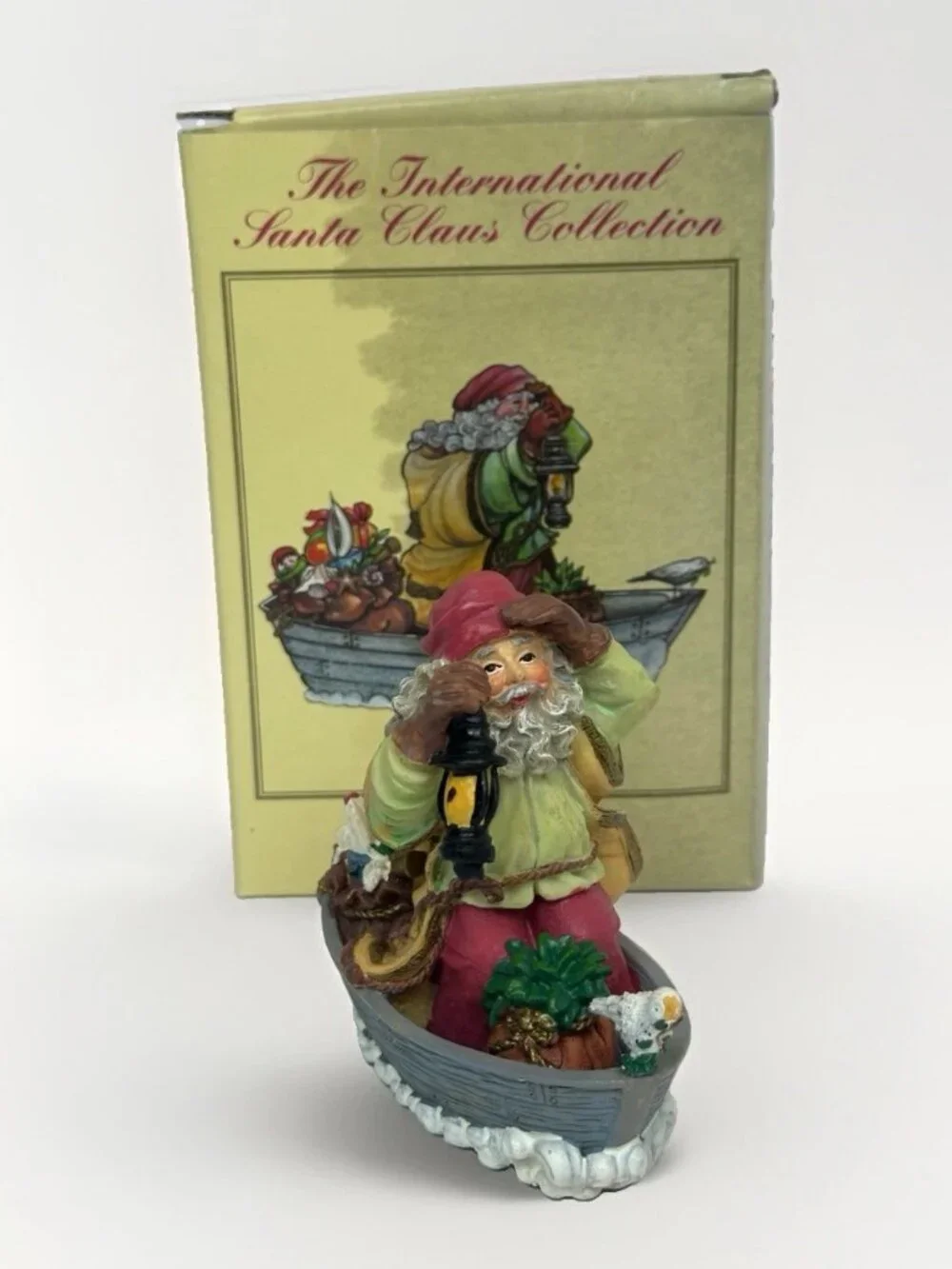 13 Vintage Collectible - The International Santa Claus Collection Figurines